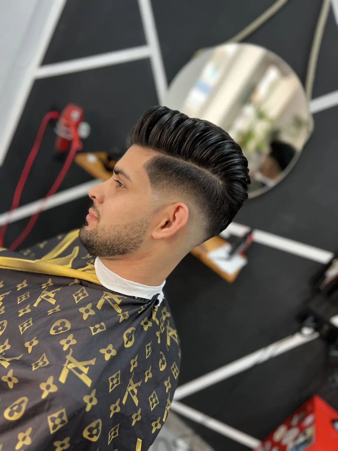 Corte profesional realizado en Jonas Barbershop